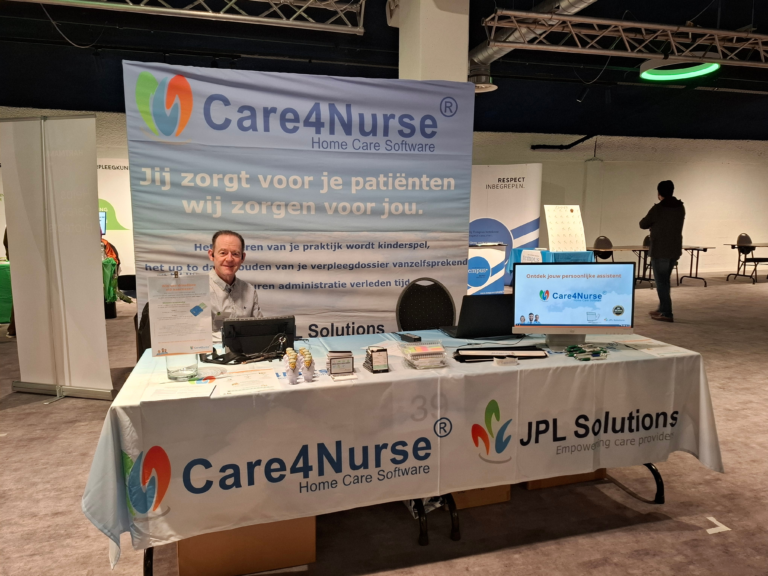 VBZV beurs Care4Nurse stand - Luc